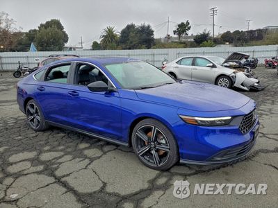 Czwarte zdjęcie samochodu z boku: 2024 HONDA ACCORD HYBRID SPORT VIN:1HGCY2F55RA087326 - miniatura