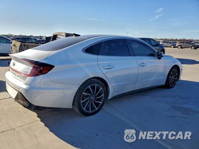 Trzecie zdjęcie samochodu z tyłu: 2022 HYUNDAI SONATA LIMITED VIN:KMHL34J21NA173163 - miniatura