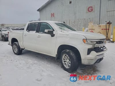 Czwarte zdjęcie samochodu z boku: 2024 CHEVROLET SILVERADO K1500 LT-L VIN:1GCPDKEK3RZ277890 - miniatura