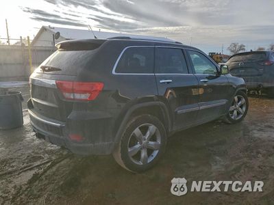 Trzecie zdjęcie samochodu z tyłu: 2011 JEEP GRAND CHEROKEE OVERLAND VIN:1J4RR6GT8BC663764 - miniatura