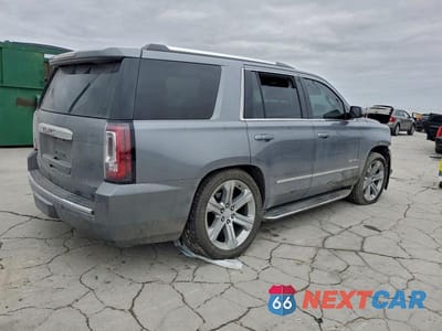 Trzecie zdjęcie samochodu z tyłu: 2018 GMC YUKON DENALI VIN:1GKS2CKJ3JR268259 - miniatura