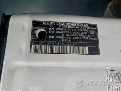 Zdjęcie 13 z 15 samochodu: 2004 DODGE SPRINTER 2500 DELIVERY VAN VIN:WD2PD644145689234 - miniatura