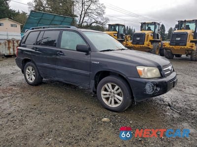 Czwarte zdjęcie samochodu z boku: 2006 TOYOTA HIGHLANDER HYBRID VIN:JTEDW21A560012149 - miniatura
