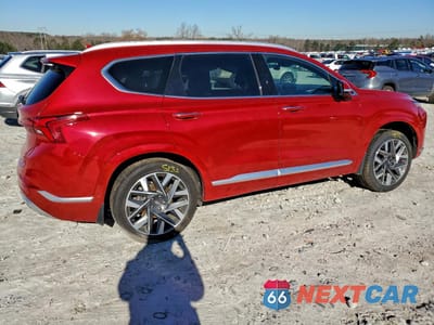 Trzecie zdjęcie samochodu z tyłu: 2022 HYUNDAI SANTA FE CALLIGRAPHY VIN:5NMS5DAL3NH479466 - miniatura