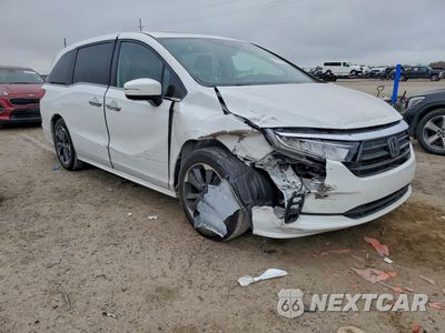 Czwarte zdjęcie samochodu z boku: 2024 HONDA ODYSSEY ELITE VIN:5FNRL6H93RB035442 - miniatura