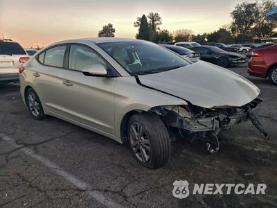 Czwarte zdjęcie samochodu z boku: 2017 HYUNDAI ELANTRA SE VIN:KMHD84LF2HU262748 - miniatura