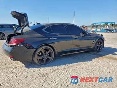 Trzecie zdjęcie samochodu z tyłu: 2019 GENESIS G70 PRESTIGE VIN:KMTG44LA7KU019138 - miniatura