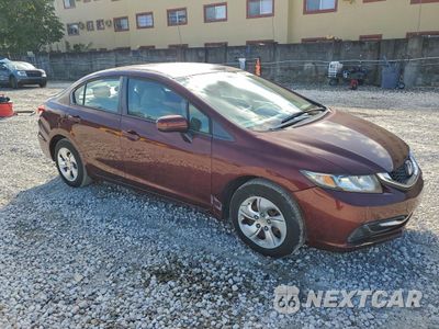 Czwarte zdjęcie samochodu z boku: 2015 HONDA CIVIC LX VIN:19XFB2F53FE058218 - miniatura