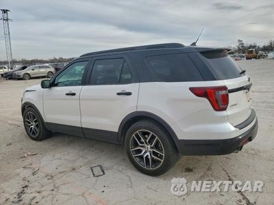 Drugie zdjęcie samochodu z przodu: 2018 FORD EXPLORER SPORT VIN:1FM5K8GT6JGA42840 - miniatura