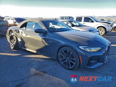 Czwarte zdjęcie samochodu z boku: 2023 BMW 430XI VIN:WBA43AT06PCL80610 - miniatura