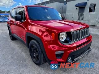 Czwarte zdjęcie samochodu z boku: 2020 JEEP RENEGADE SPORT VIN:ZACNJAAB2LPL15502 - miniatura