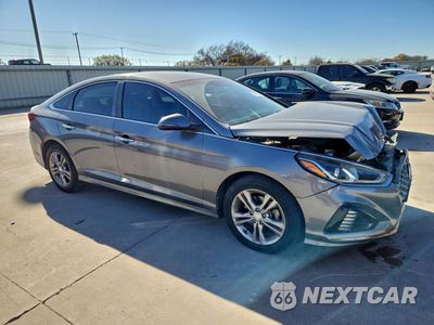 Czwarte zdjęcie samochodu z boku: 2019 HYUNDAI SONATA LIMITED VIN:5NPE34AF5KH747042 - miniatura