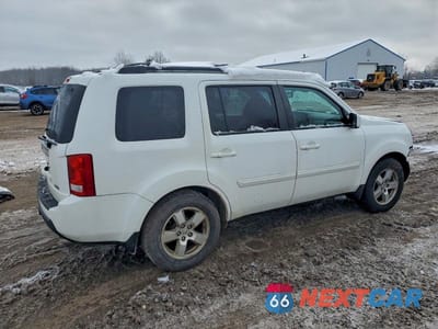 Trzecie zdjęcie samochodu z tyłu: 2011 HONDA PILOT EXL VIN:5FNYF4H69BB060686 - miniatura