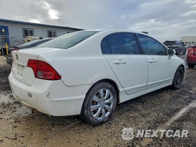 Trzecie zdjęcie samochodu z tyłu: 2007 HONDA CIVIC LX VIN:1HGFA16537L102757 - miniatura