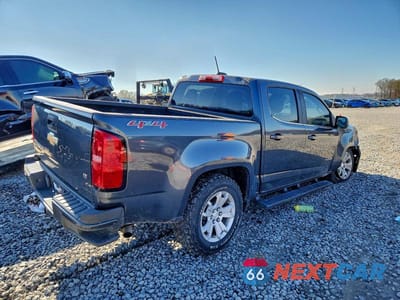Trzecie zdjęcie samochodu z tyłu: 2017 CHEVROLET COLORADO LT VIN:1GCGTCEN9H1243548 - miniatura