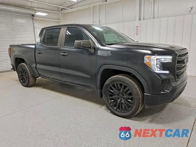 Czwarte zdjęcie samochodu z boku: 2021 GMC SIERRA C1500 VIN:1GTP8AEF5MZ238549 - miniatura