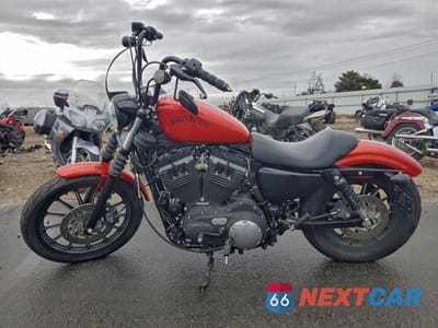 Trzecie zdjęcie samochodu z tyłu: 2013 HARLEY-DAVIDSON XL883 IRON 883 VIN:1HD4LE219DC446338 - miniatura