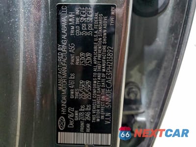 Zdjęcie 13 z 13 samochodu: 2023 HYUNDAI TUCSON LIMITED VIN:5NMJECAE3PH213892 - miniatura