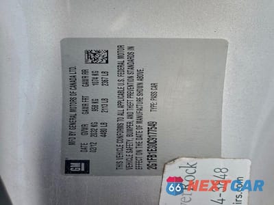 Zdjęcie 13 z 13 samochodu: 2012 CHEVROLET CAMARO LT VIN:2G1FB1E30C9177549 - miniatura