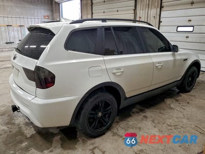 Trzecie zdjęcie samochodu z tyłu: 2006 BMW X3 3.0I VIN:WBXPA93486WG89120 - miniatura
