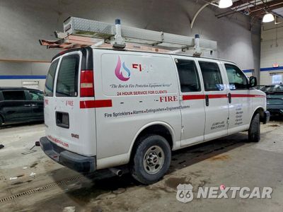 Trzecie zdjęcie samochodu z tyłu: 2014 GMC SAVANA G2500 VIN:1GTW7FCA5E1143492 - miniatura