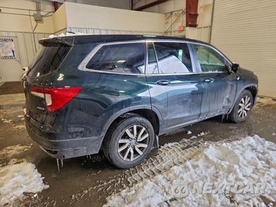 Trzecie zdjęcie samochodu z tyłu: 2020 HONDA PILOT EXL VIN:5FNYF6H59LB029667 - miniatura