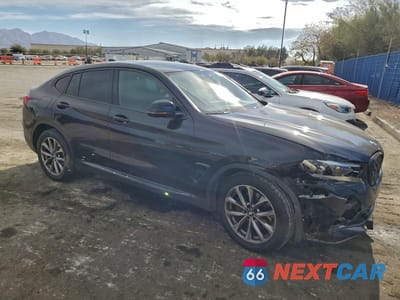 Czwarte zdjęcie samochodu z boku: 2019 BMW X4 XDRIVE3 VIN:5UXUJ3C58KLG55758 - miniatura