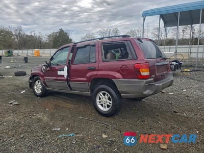Drugie zdjęcie samochodu z przodu: 2003 JEEP GRAND CHEROKEE LAREDO VIN:1J8GW48S93C556717 - miniatura