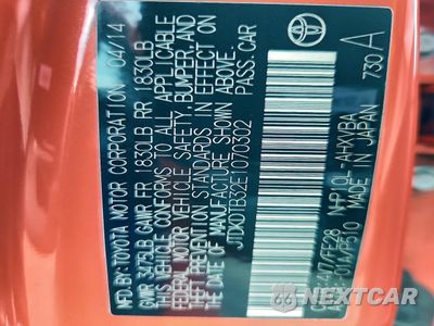 Zdjęcie 13 z 13 samochodu: 2014 TOYOTA PRIUS C VIN:JTDKDTB32E1070302 - miniatura