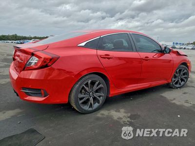 Trzecie zdjęcie samochodu z tyłu: 2020 HONDA CIVIC SPORT VIN:2HGFC2F87LH582769 - miniatura