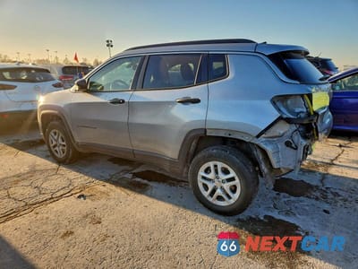 Drugie zdjęcie samochodu z przodu: 2021 JEEP COMPASS SPORT VIN:3C4NJDAB5MT598556 - miniatura