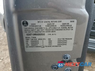 Zdjęcie 13 z 15 samochodu: 2008 SAAB 9-7X 5.3I VIN:5S3ET13M582803592 - miniatura