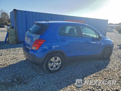 Trzecie zdjęcie samochodu z tyłu: 2015 CHEVROLET TRAX LS VIN:KL7CJKSBXFB076081 - miniatura