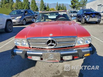 Piąte zdjęcie samochodu w środku: 1988 MERCEDES-BENZ 560 SL VIN:WDBBA48D9JA080896 - miniatura