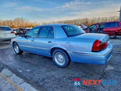 Drugie zdjęcie samochodu z przodu: 2000 MERCURY GRAND MARQUIS LS VIN:2MEFM75W1YX666235 - miniatura