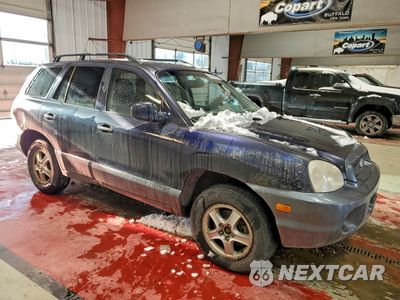 Czwarte zdjęcie samochodu z boku: 2004 HYUNDAI SANTA FE GLS VIN:KM8SC73E94U814559 - miniatura