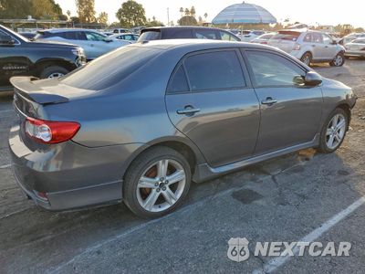 Trzecie zdjęcie samochodu z tyłu: 2013 TOYOTA COROLLA BASE VIN:5YFBU4EE5DP213708 - miniatura
