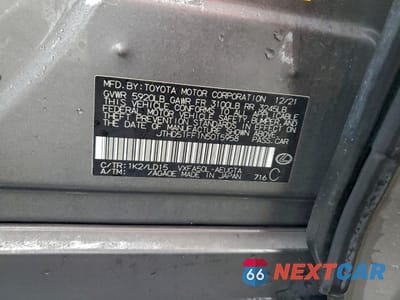 Zdjęcie 12 z 12 samochodu: 2022 LEXUS LS 500 BASE VIN:JTHD51FF1N5015958 - miniatura