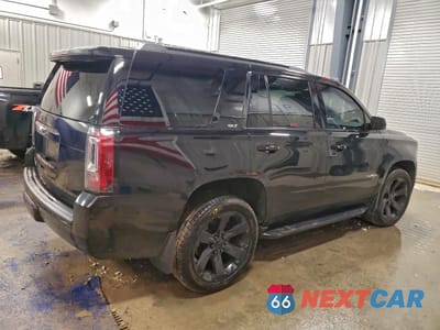 Trzecie zdjęcie samochodu z tyłu: 2019 GMC YUKON SLT VIN:1GKS2BKJXKR233102 - miniatura