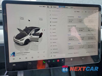 Zdjęcie 9 z 13 samochodu: 2022 TESLA MODEL Y VIN:7SAYGDEFXNF450530 - miniatura