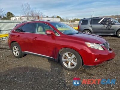 Czwarte zdjęcie samochodu z boku: 2010 LEXUS RX 350 VIN:2T2BK1BA8AC009398 - miniatura