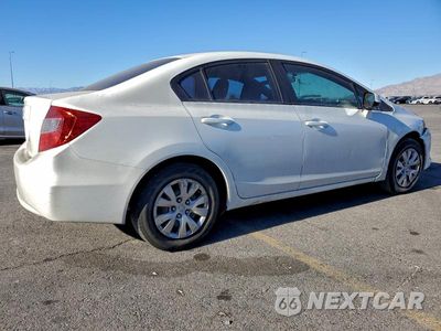 Trzecie zdjęcie samochodu z tyłu: 2012 HONDA CIVIC LX VIN:2HGFB2F54CH611394 - miniatura
