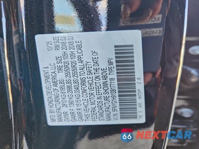 Zdjęcie 13 z 14 samochodu: 2025 HONDA PILOT BLACK VIN:5FNYG1H91SB177118 - miniatura