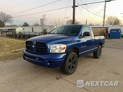 Drugie zdjęcie samochodu z przodu: 2007 DODGE RAM 1500 ST VIN:1D7HA16K37J512876 - miniatura