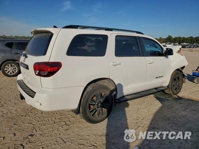Trzecie zdjęcie samochodu z tyłu: 2019 TOYOTA SEQUOIA TRD SPORT VIN:5TDZY5G12KS073172 - miniatura