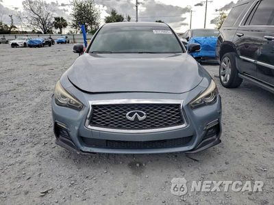 Piąte zdjęcie samochodu w środku: 2018 INFINITI Q50 RED SPORT 400 VIN:JN1FV7AP7JM460060 - miniatura