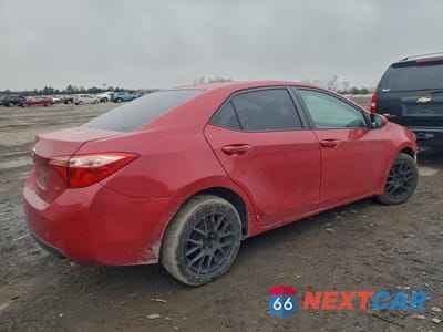 Trzecie zdjęcie samochodu z tyłu: 2019 TOYOTA COROLLA L VIN:2T1BURHE7KC176280 - miniatura