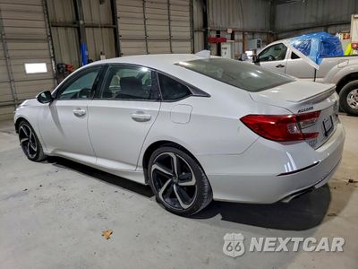 Drugie zdjęcie samochodu z przodu: 2018 HONDA ACCORD SPORT VIN:1HGCV1F35JA170602 - miniatura