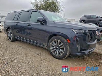 Czwarte zdjęcie samochodu z boku: 2023 CADILLAC ESCALADE ESV SPORT PLATINUM VIN:1GYS4RKL8PR196410 - miniatura