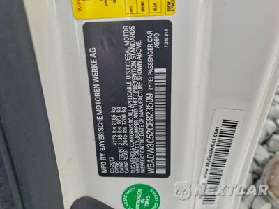 Zdjęcie 12 z 12 samochodu: 2012 BMW 328 I VIN:WBADW3C52CE823509 - miniatura